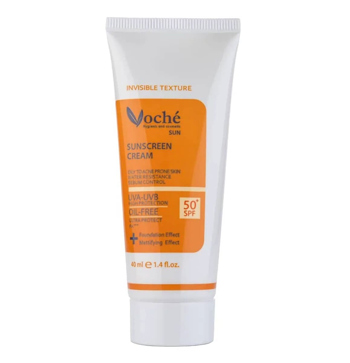 خرید کرم ضد آفتاب پوست چرب و مستعد آکنه وچه Voche دارای SPF50 