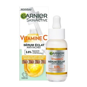 سرم ویتامین سی گارنیر Garnier حجم 50 میل | حاوی نیاسینامید و سالیسیلیک اسید