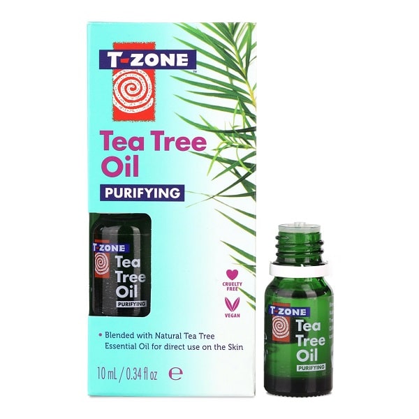 روغن درخت چای تی زون T-Zone حجم 10 میل | مناسب پوست مستعد جوش و لک