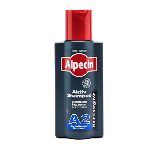 شامپو تقویت کننده پوست و مو چرب آلپسین ALPESIN مدل A2 | حجم 250 میل