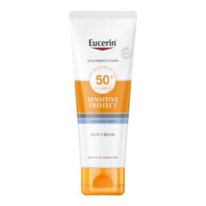 کرم ضد آفتاب صورت اوسرین Eucerin مدل Sensitive Protect با Spf +50
