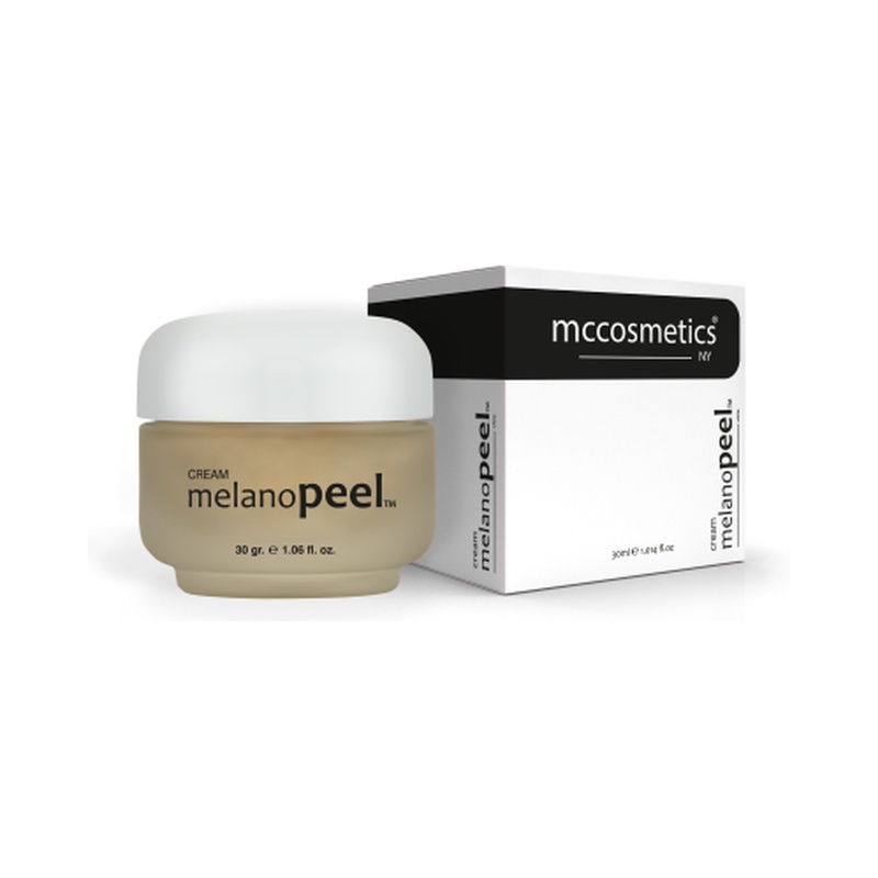 کرم ضدلک ملانوپیل melanopeel cream برند ام سی کازمتیک mccosmetic حجم 30gr